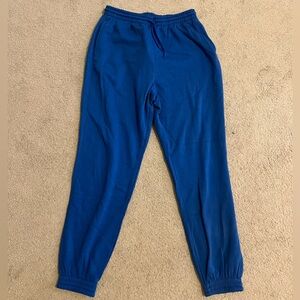 H&M royal blue sweatpants Size M